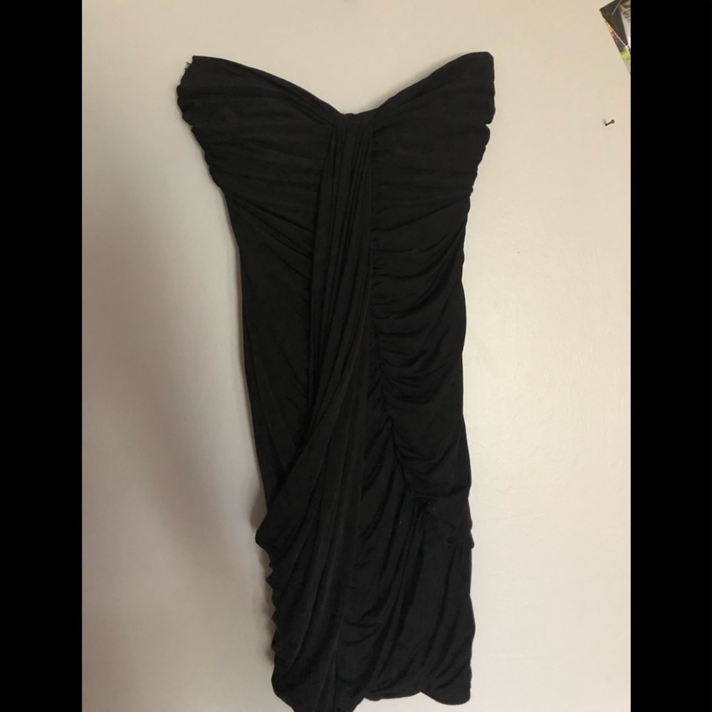 BEBE Black Size XS Cocktail Dress Backless